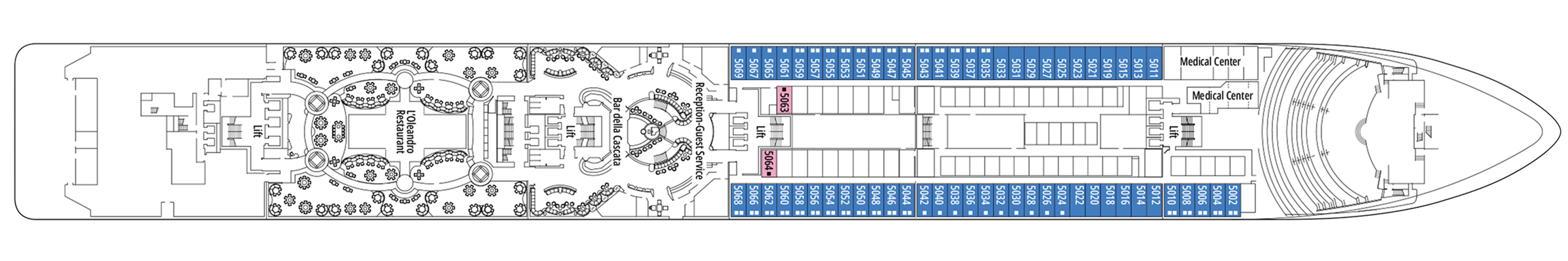 MSC Cruises MSC Musica Deck 5 - Grazioso.png